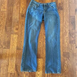 Lucky Brand Denim Easy Rider Ladies 6/28 Jeans Adjustable Waist Classic Stretch